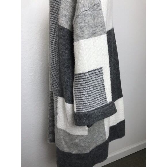 Topshop Cardigan Sweater Open Front Print Stretch Knit - Picture 7 of 12